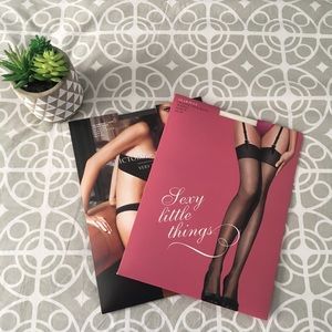 2 Pairs VICTORIA’S SECRET Thigh High Stockings